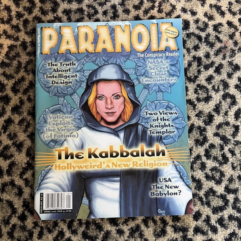 Paranoia: The Conspiracy Reader Magazine- The Kabbalah (Spring, 2006) Madonna